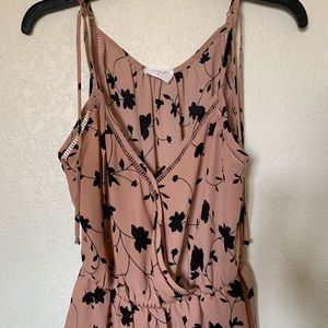 Sienna Sky pink floral blouse